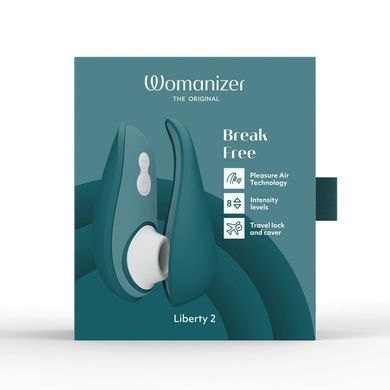 Вакуумный стимулятор Womanizer Liberty 2 Dark Petrol SX0521 фото