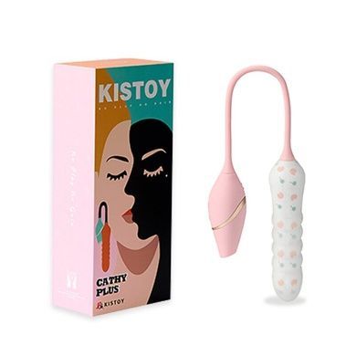 Пульсатор з вакуумним стимулятором KISTOY Cathy Plus SO8713 фото