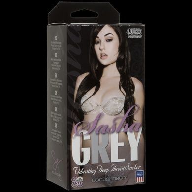 Мастурбатор Doc Johnson Sasha Grey - Ultraskyn Vibrating Deep Throat Sucker SO1588 фото