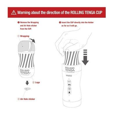 Мастурбатор Tenga VACUUM GYRO ROLLER SET SO7041 фото