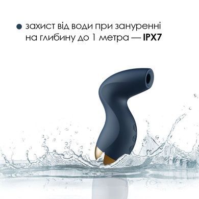Вакуумний стимулятор Svakom Pulse Pure Navy Blue SO6994 фото
