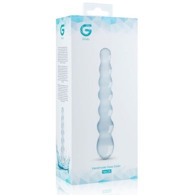 Стеклянный дилдо в виде бусин Gildo Glass Dildo 19 SO4419 фото