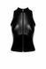 Топ Noir Handmade F324 Glam wetlook top with vinyl corset - S