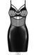 Пеньюар Obsessive Dominna chemise & thong 2XL/3XL