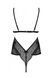 Боди Passion AMBERLY BODY black, XXL/XXXL, открытая спина, низ стринги