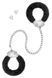 Поножи Fetish Tentation Adjustable metal and fur ankle cuffs SX1088 фото 1