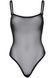 Еротичне боді Leg Avenue Cami bodysuit with thong Black M/L, на бретелях