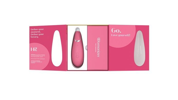 Вакуумний стимулятор Womanizer Premium 2 Raspberry SO8753 фото