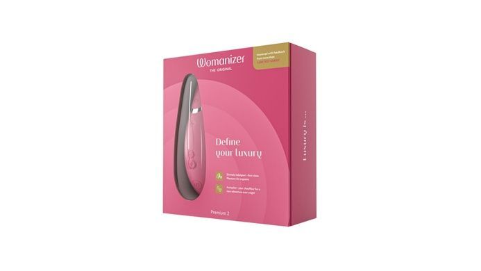 Вакуумний стимулятор Womanizer Premium 2 Raspberry SO8753 фото