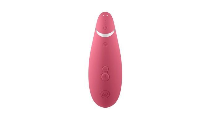 Вакуумний стимулятор Womanizer Premium 2 Raspberry SO8753 фото