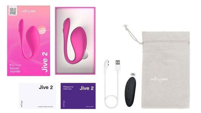 Смарт-виброяйцо We-Vibe Jive 2 Electric Pink SX2148 фото