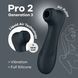 Вибратор Satisfyer Pro 2 Generation 3 with Liquid Air Dark Grey SO8402 фото 1