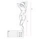 Эротические чулки-стокинги Passion S024 One Size, Red, имитация чулков и пояса с гартерами