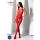 Бодистокинг с доступом к интимным местам Passion BS078 red One size