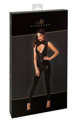 Комбінезон Noir Handmade F342 Powerwetlook and lace overall - M