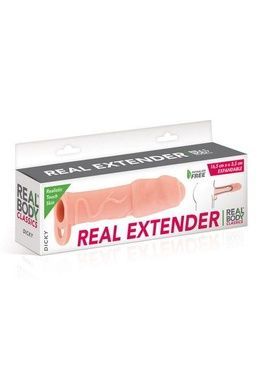 Насадка на член Real Body Real Extender DICKY SO3716 фото