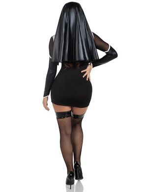 Костюм черниці Leg Avenue Holy Hottie Dress S