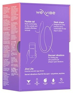 Смарт-віброяйце We-Vibe Jive Lite Purple SX2149 фото