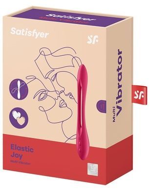 Вібратор для пар Satisfyer Elastic Joy Red SO6128 фото