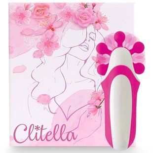 Стимулятор FeelzToys Clitella Oral Clitoral Stimulator Pink SO5068 фото
