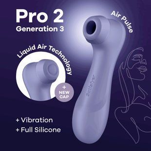 Стимулятор Satisfyer Pro 2 Generation 3 with Liquid Air Lilac SO8403 фото