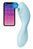 Вакуумний смарт-стимулятор Satisfyer Curvy Trinity 5 Blue SO6726 фото