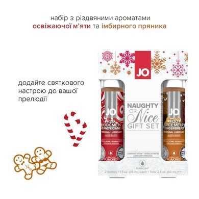 Набор лубрикантов JO Перечная мята и имбирный пряник 2&times;30 мл SO6163 фото