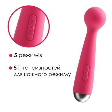 Вібромасажер Svakom Mini Emma Plum Red SO4828 фото