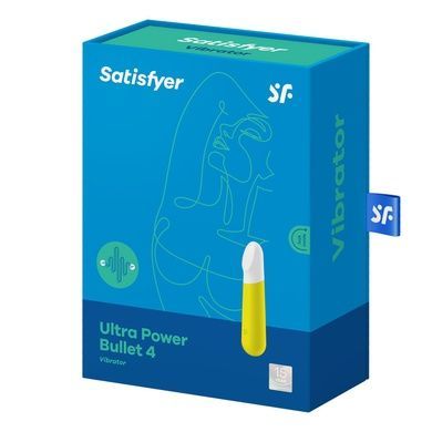 Вибропуля Satisfyer Ultra Power Bullet 4 Yellow SO5429 фото