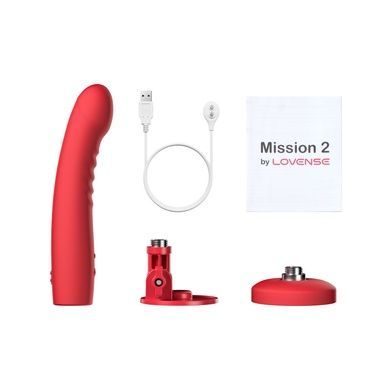 Дилдо с вибрацией Lovense Mission 2 Vibrating suction cup dildo SX1306 фото