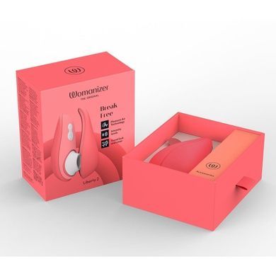 Вакуумный стимулятор Womanizer Liberty 2 Vibrant Rose SX0522 фото