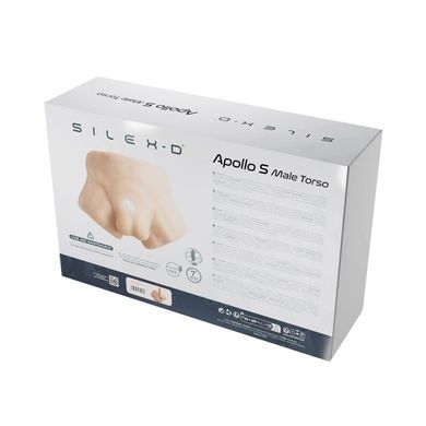 Полуторс с фаллоимитатором SilexD Apollo S Male Torso SO9935 фото
