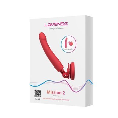 Дилдо с вибрацией Lovense Mission 2 Vibrating suction cup dildo SX1306 фото