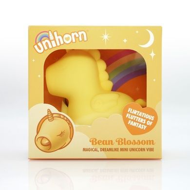 Вібратор-єдиноріжка Unihorn - Bean Blossom, пульсівний язичок SX2856 фото
