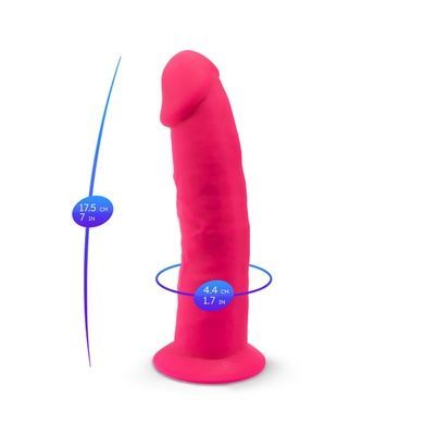 Фаллоимитатор SilexD Henry Pink диаметр 4,8 см SO3368 фото