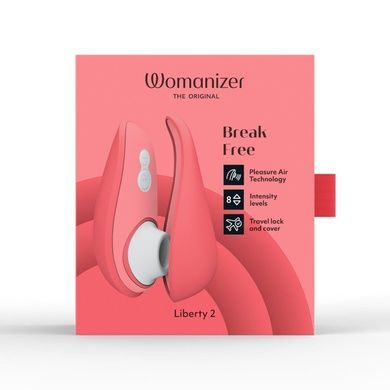 Вакуумный стимулятор Womanizer Liberty 2 Vibrant Rose SX0522 фото