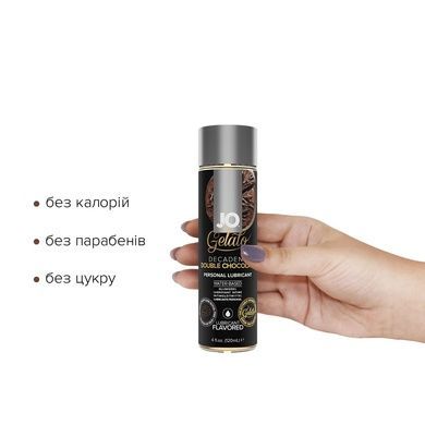 Оральна змазка водна JO GELATO Шоколад 120мл SO3503 фото
