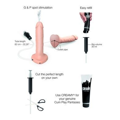 Фалоімітатор що кінчає Strap-On-Me Squirting Cum Dildo Realistic Flash SO9014 фото