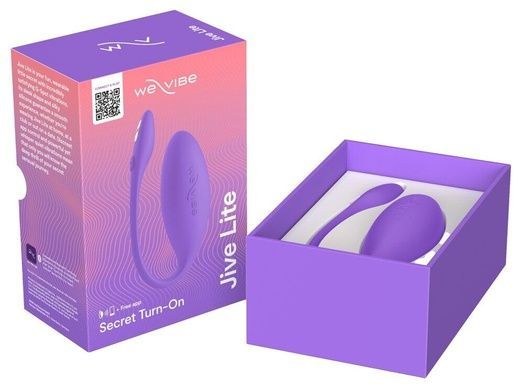 Смарт-віброяйце We-Vibe Jive Lite Purple SX2149 фото