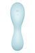 Вакуумный клиторально-влагалищный смарт-вибратор Satisfyer Curvy Trinity 5 голубой SO6726 фото 6