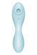 Вакуумный клиторально-влагалищный смарт-вибратор Satisfyer Curvy Trinity 5 голубой SO6726 фото 2
