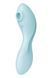 Вакуумный клиторально-влагалищный смарт-вибратор Satisfyer Curvy Trinity 5 голубой SO6726 фото 3