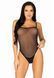 Еротичне боді Leg Avenue Cami bodysuit with thong Black XL, на бретелях