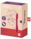 Вібратор для пар Satisfyer Elastic Joy Red SO6128 фото 6