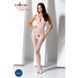 Бодістокінг з доступом до інтимних місць Passion BS078 white One size