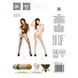 Бодистокинг Passion BS019 white, комбинезон, имитация чулок и пояса S/M/L