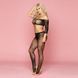 Бодістокінг на одне плече "Енжі" Black One Size