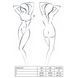 Еротичний комплект Passion AZALIA SET S/M, black