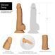 Фалоімітатор ADDICTION Dual Density Dildo Caramel 8 SO8243 фото 7