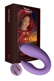 Вибратор для пар FairyGasm PleasureBerry violet SX0642 фото